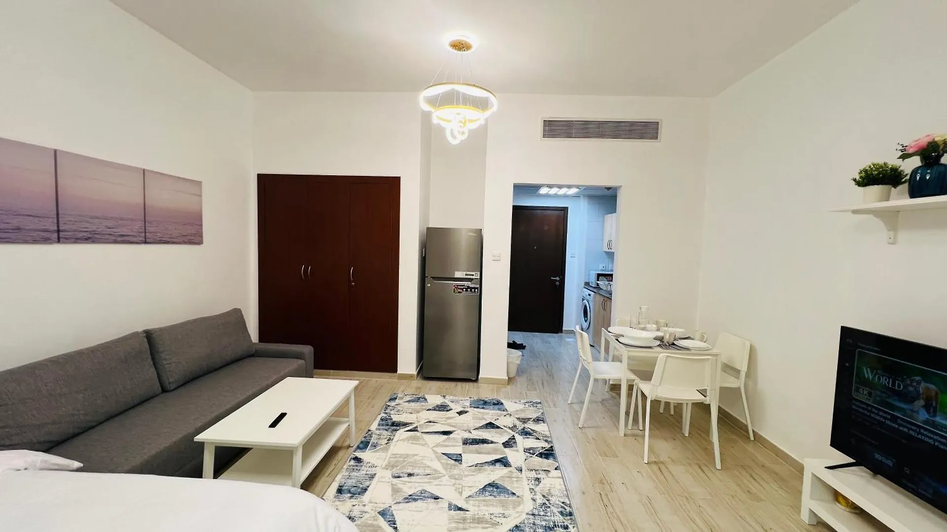Spacious Furnished Studio With Balcony Spain Cluster International City Dubai Apartment