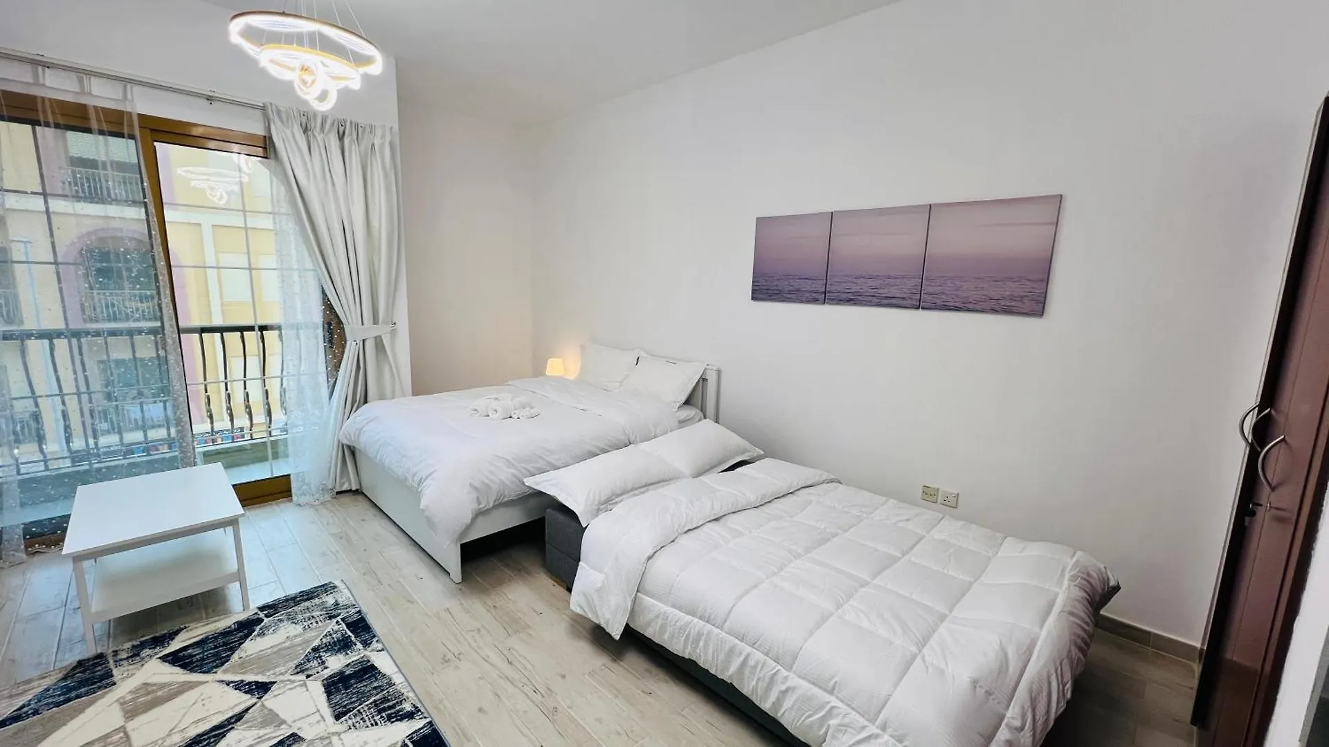 Spacious Furnished Studio With Balcony Spain Cluster International City Dubai