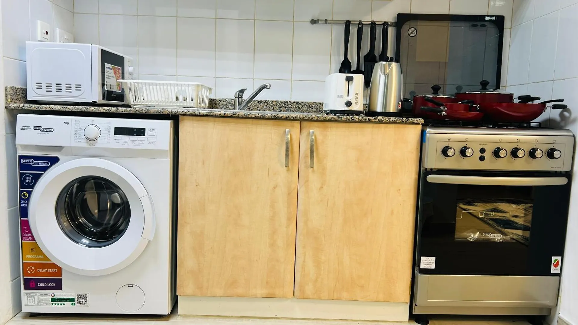 Apartment Spacious Furnished Studio With Balcony Spain Cluster International City Dubai United Arab Emirates